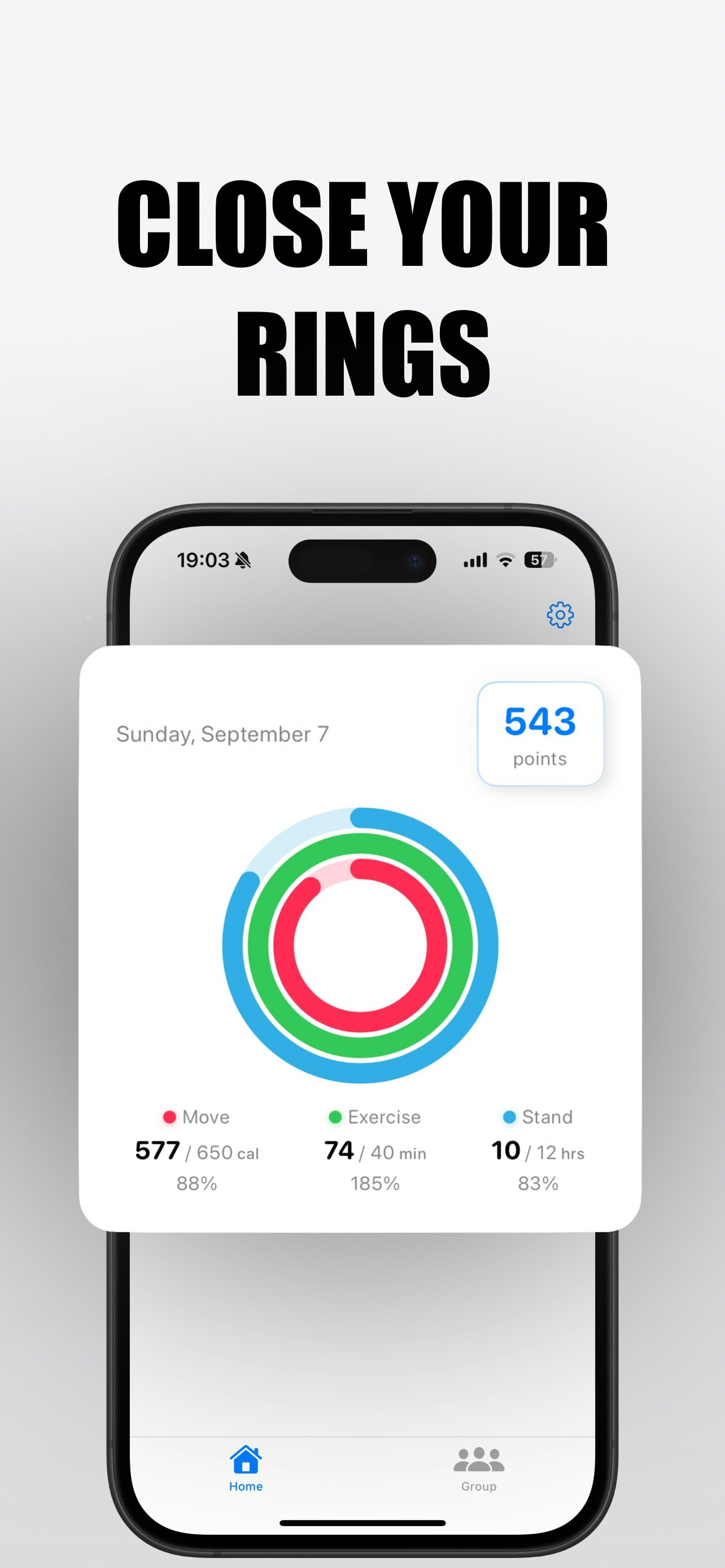 Competo - iOS App for Group competitions gallery image