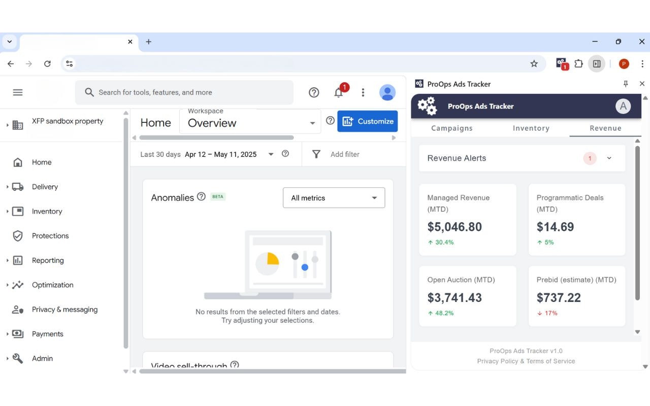 ProOPS ADSトラッカー - 広告opsレポートを自動化します。収益を保護します。メディア2