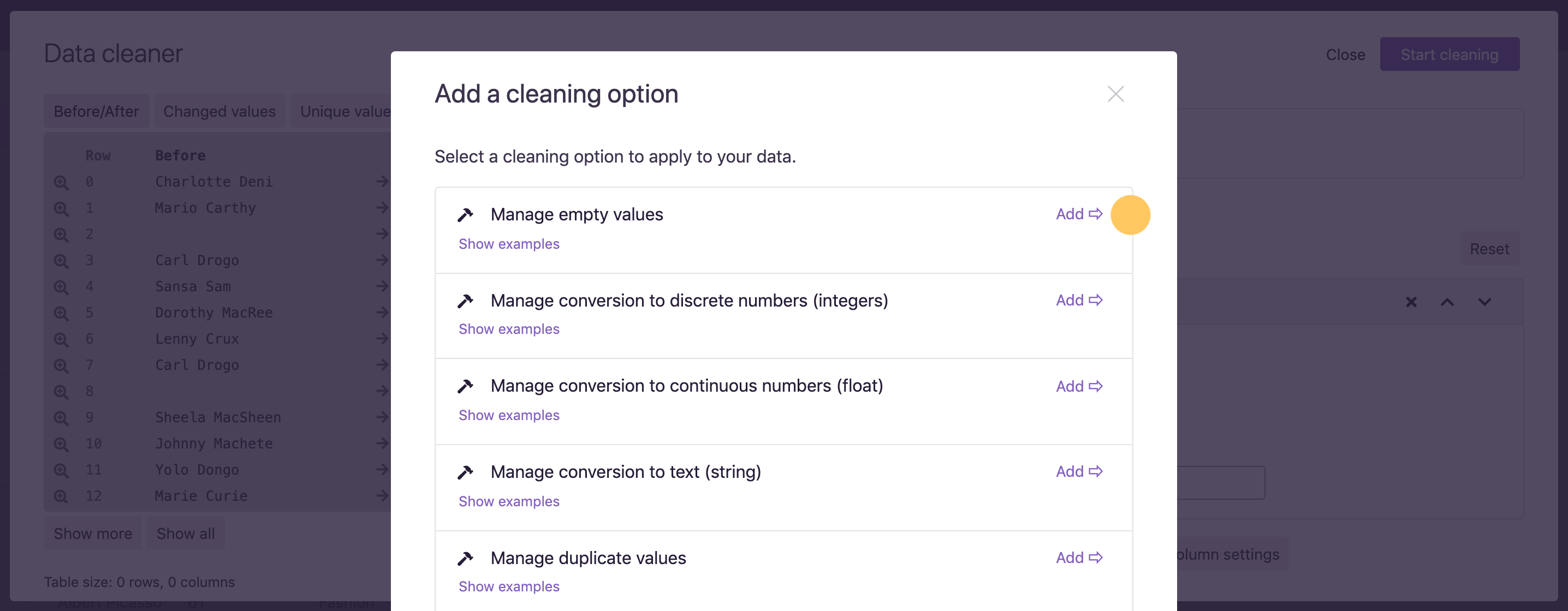 Fluidtable gallery image