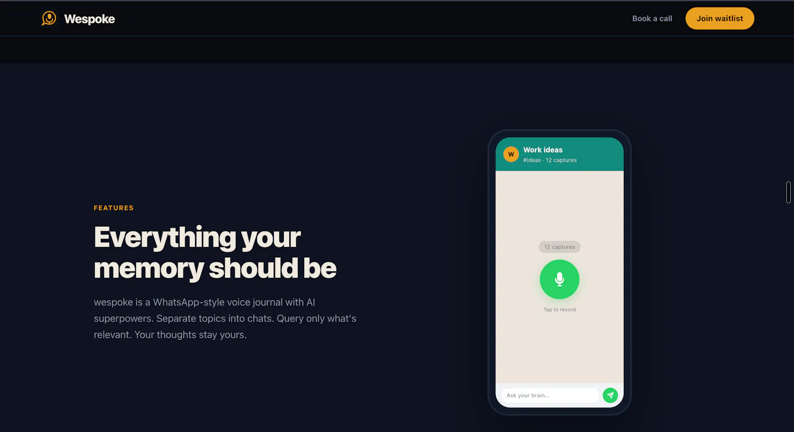 wespoke screenshot 1