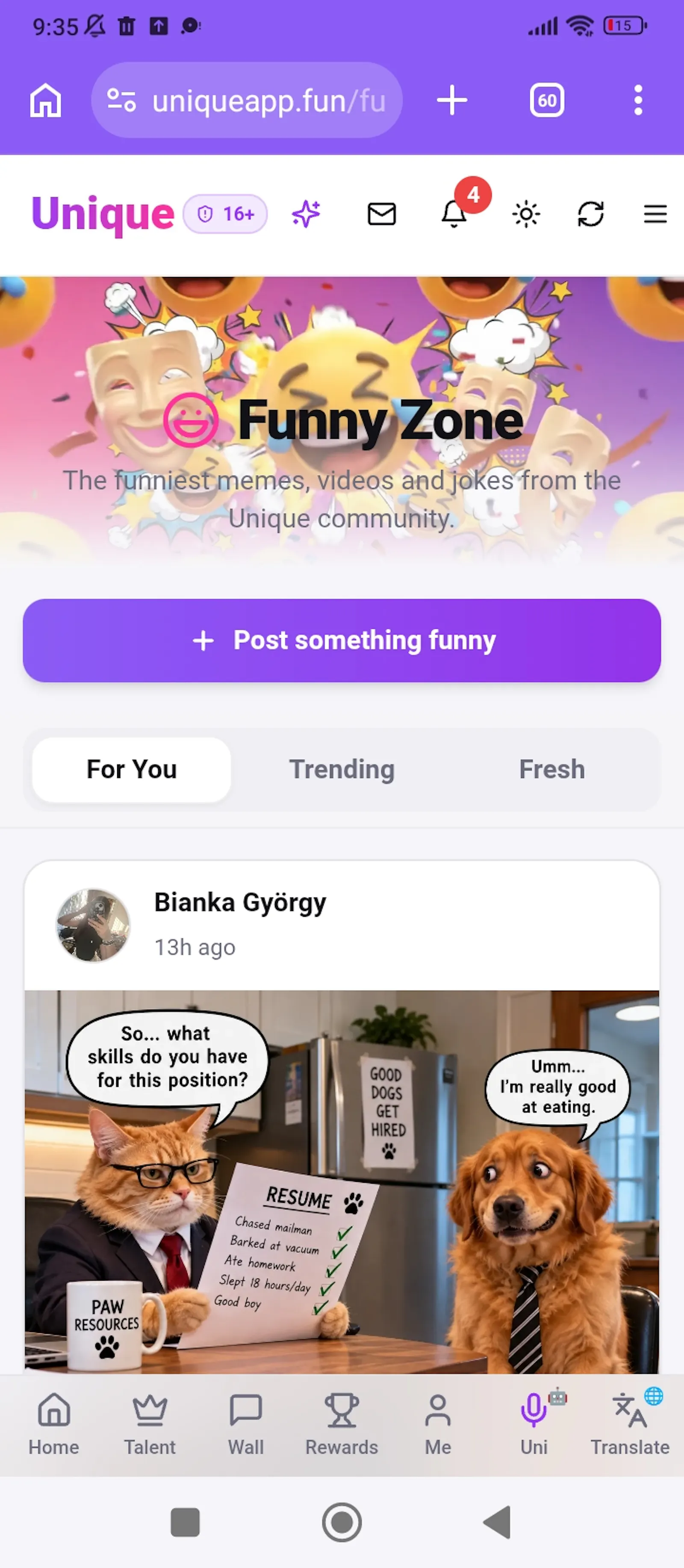 Unique - all in one app screenshot 19