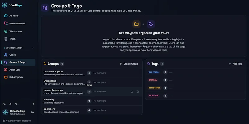 Vaultiqo screenshot 4