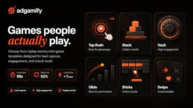 adgamify — playable marketing gallery image
