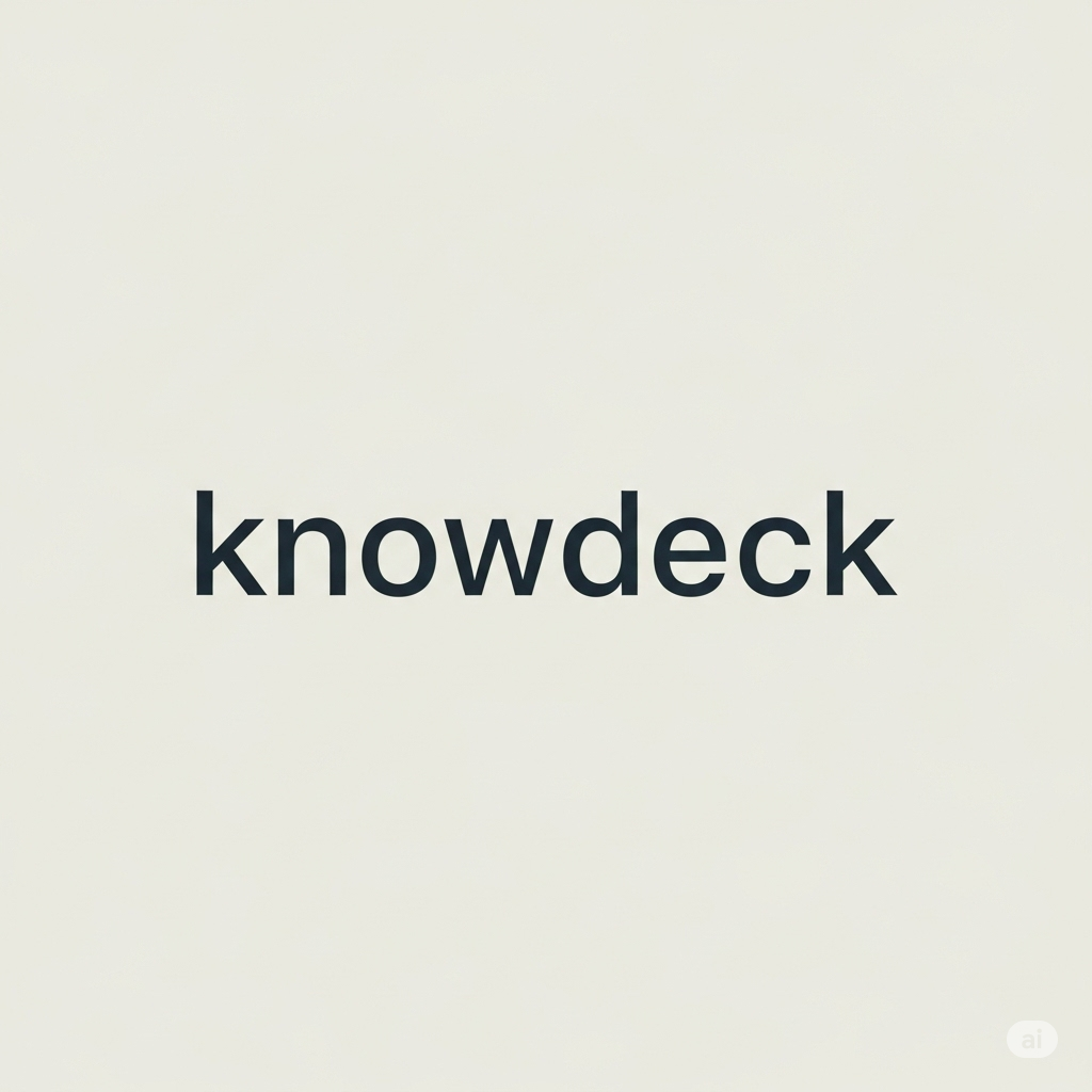 knowdeck logo