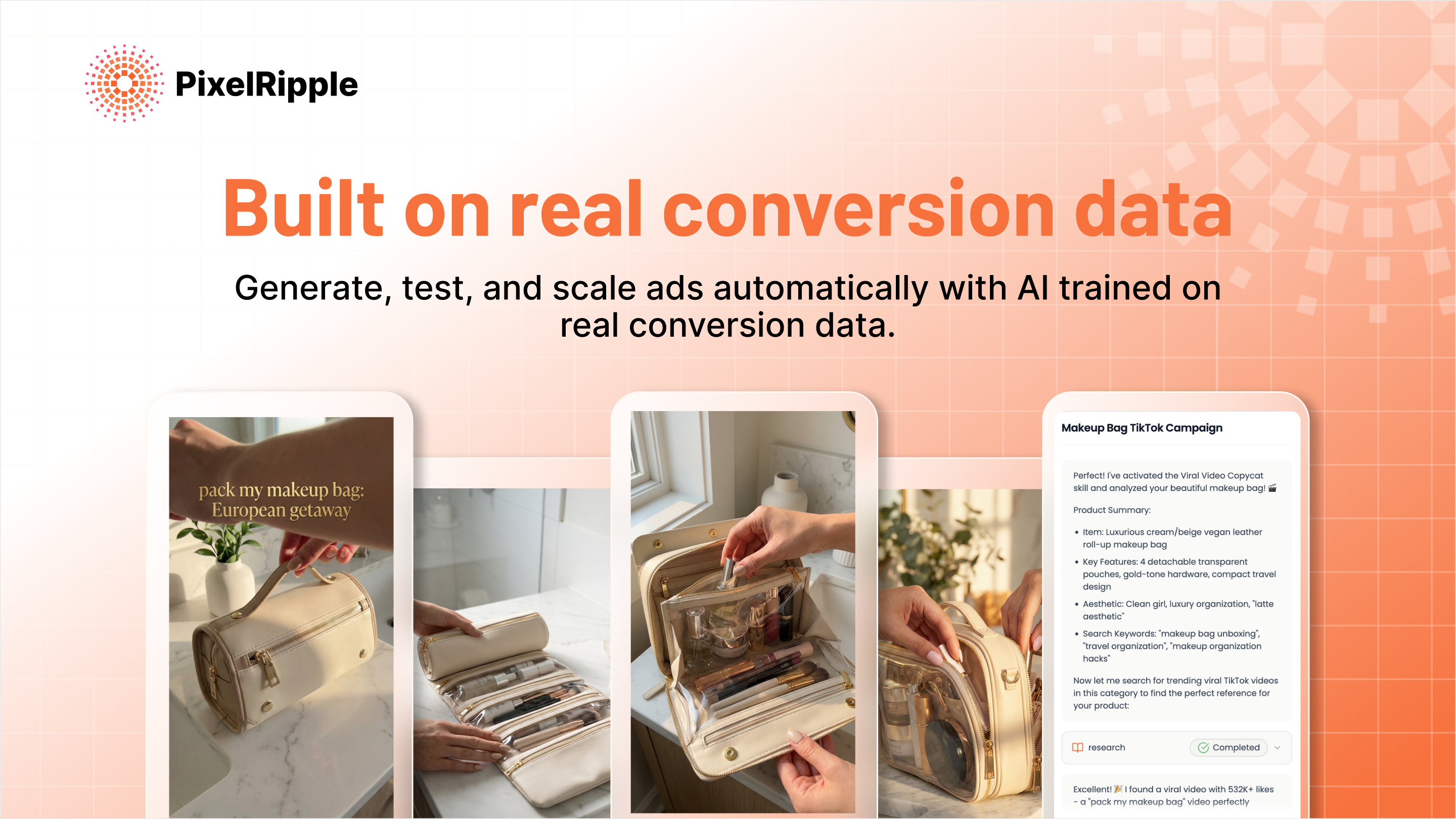 PixelRipple - Screenshot 2 showing product features and functionality