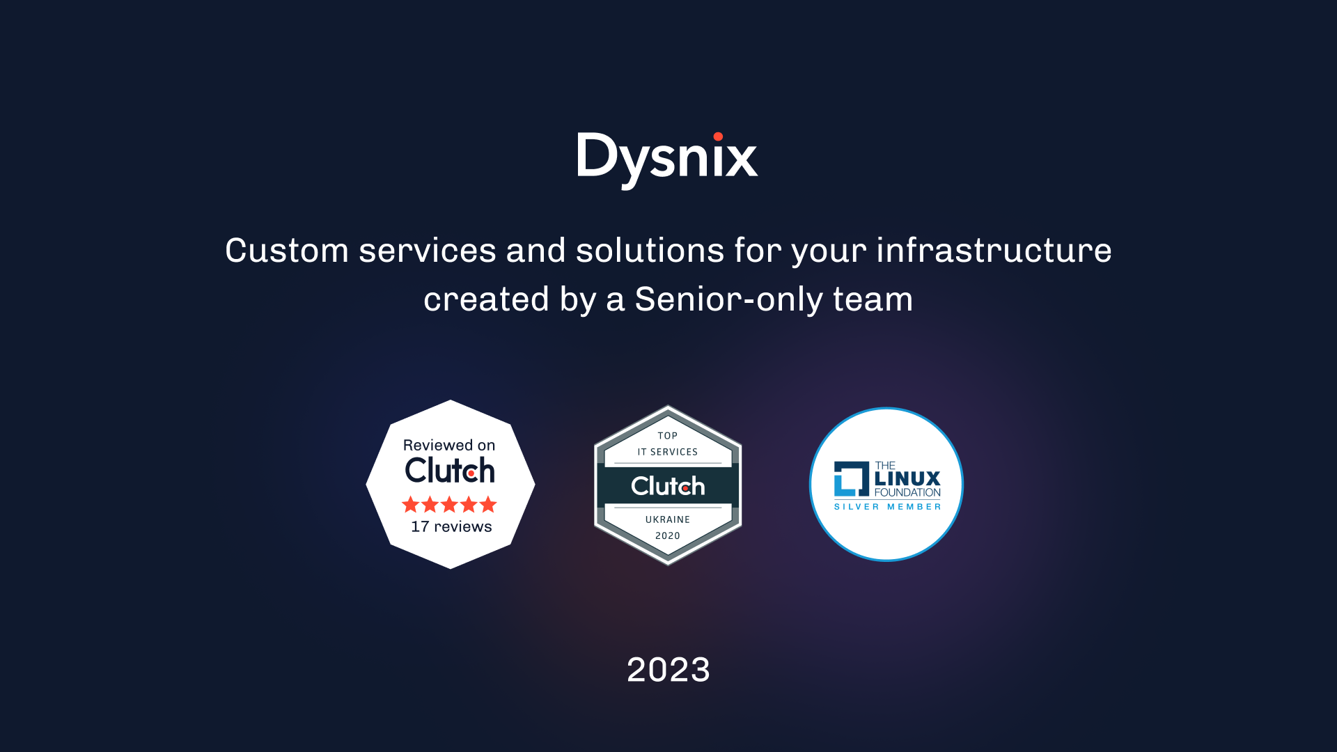 dysnix - インフラストラクチャがあなたの成功の鍵ですメディア1