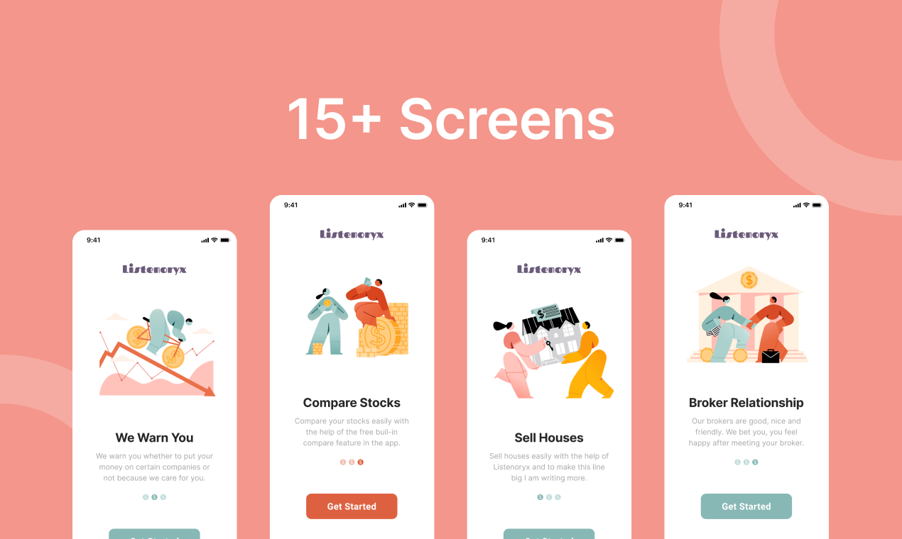 Onboarding UI Kit gallery image