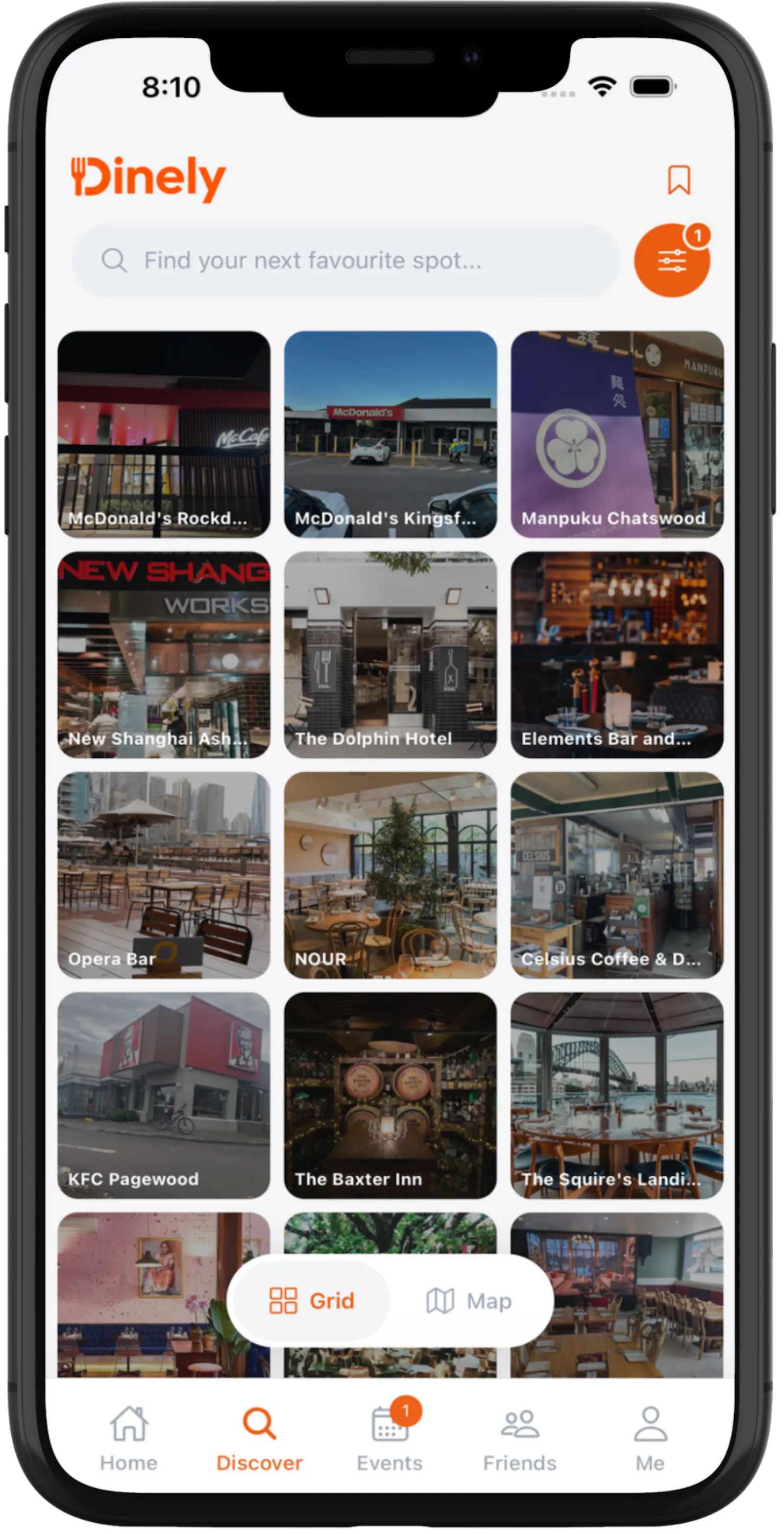 Dinely screenshot 2