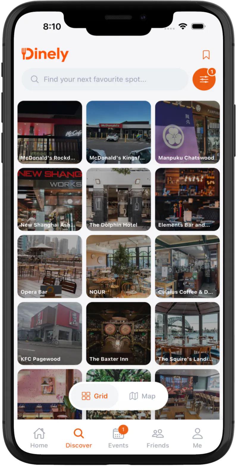 Dinely screenshot 2