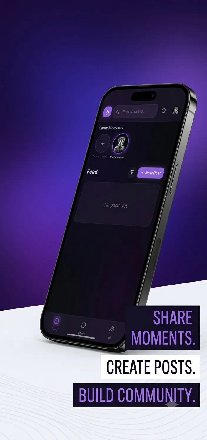 Flame: AI-Social-Messenger gallery image