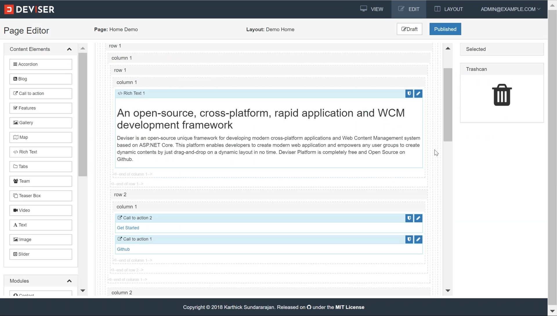 Deviser Platform gallery image