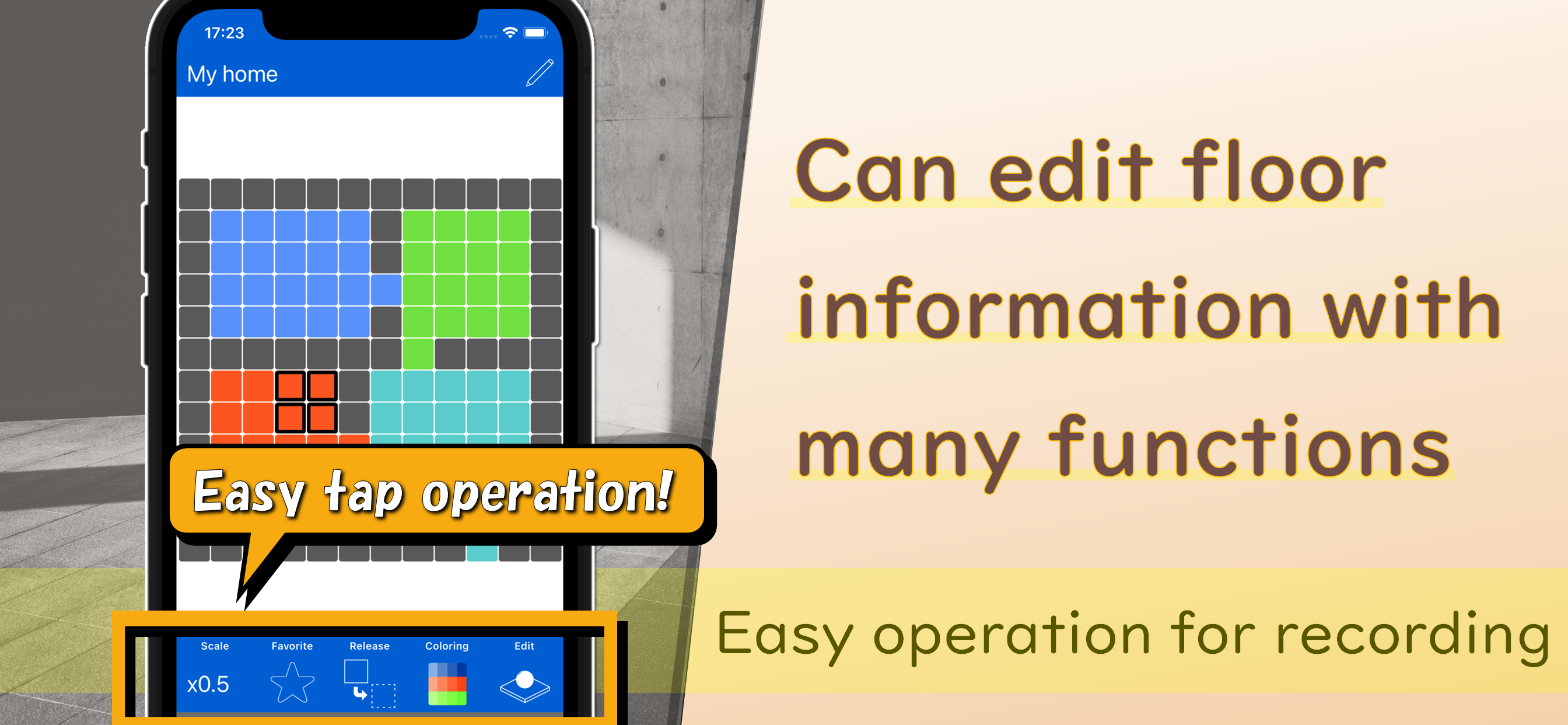FloorInfo - Organize things - Screenshot 4 showing product features and functionality