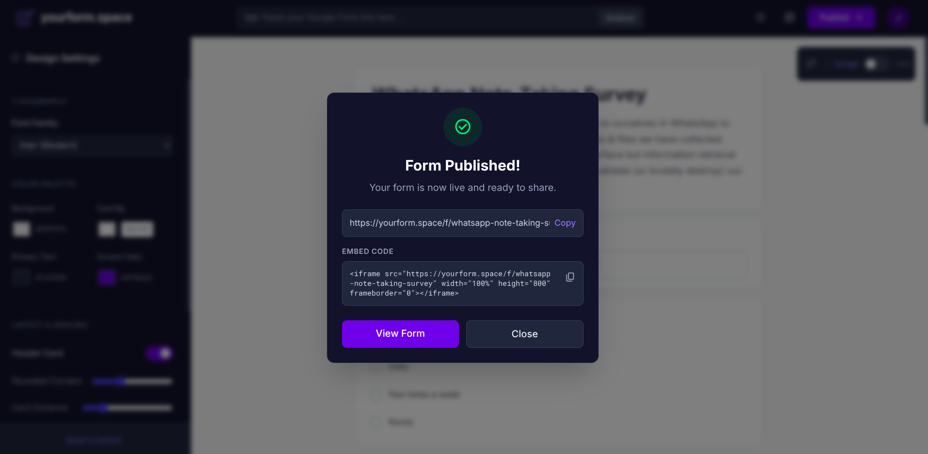 YourForm.Space gallery image