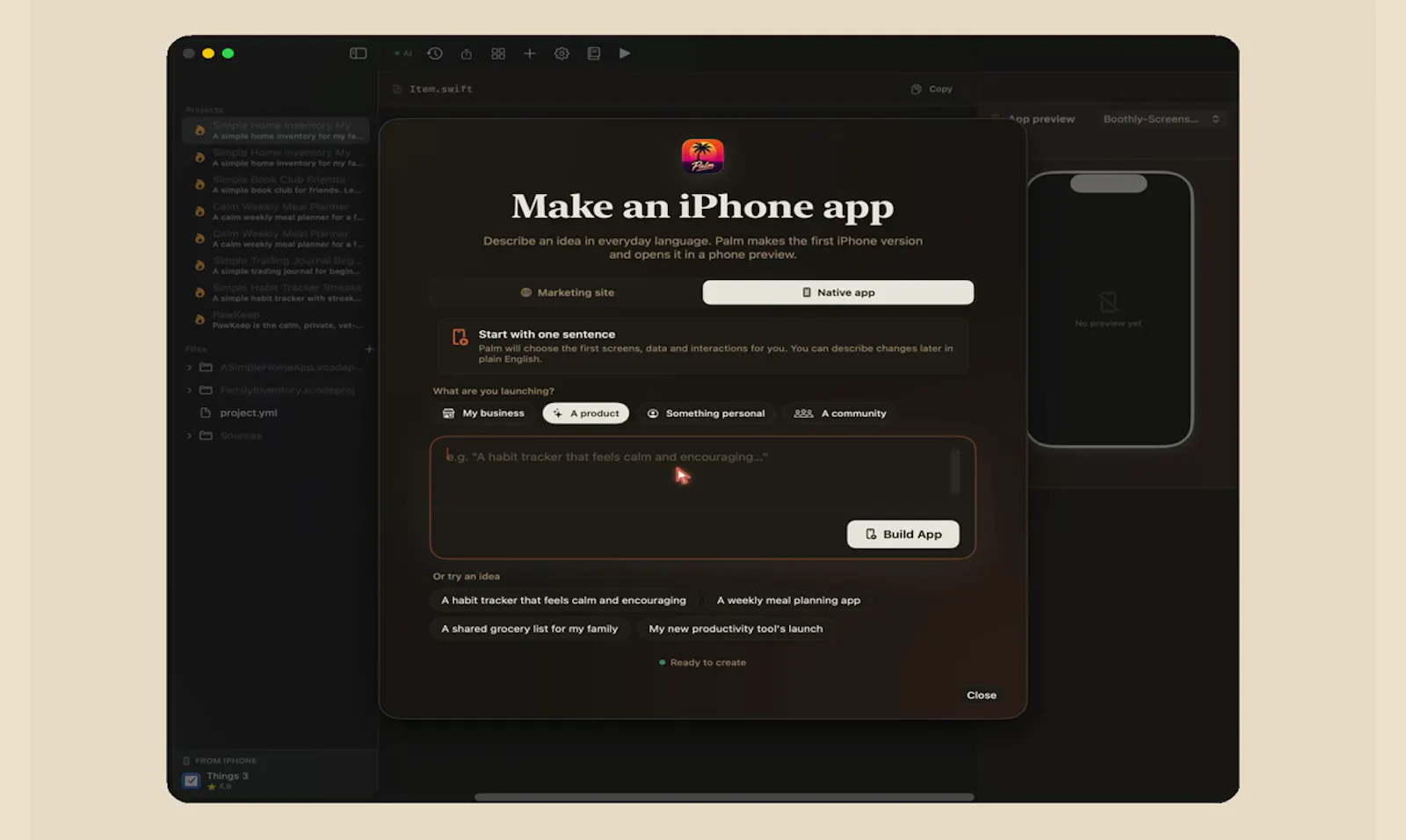 Palm screenshot 3