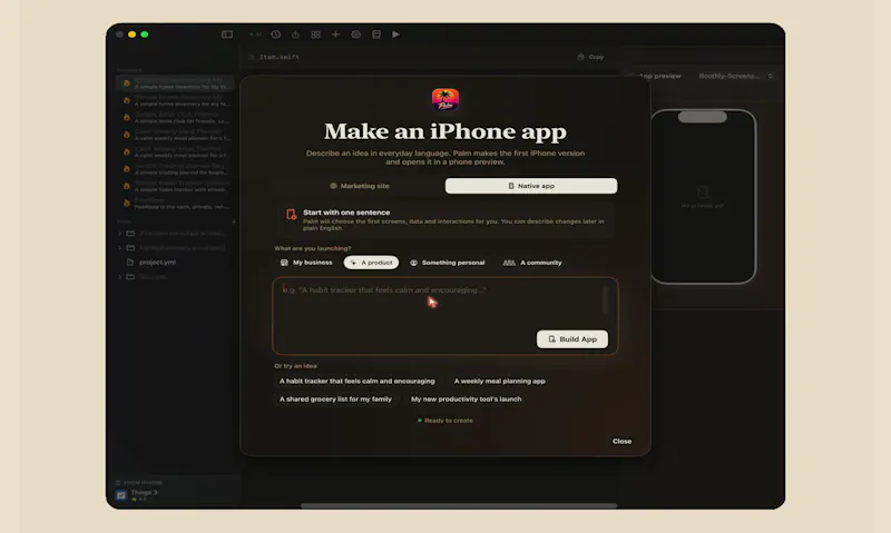 Palm screenshot 3