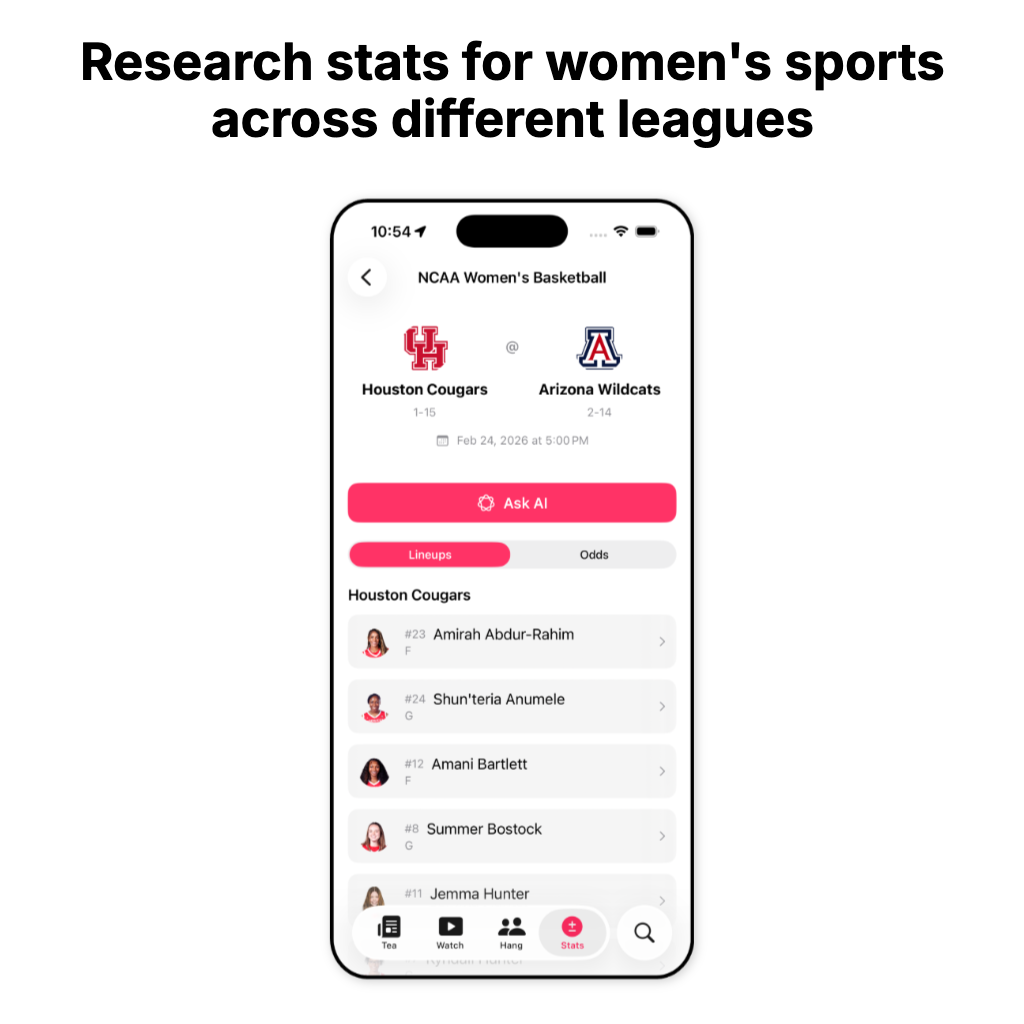 Bet on Her - Screenshot 3 showing product features and functionality