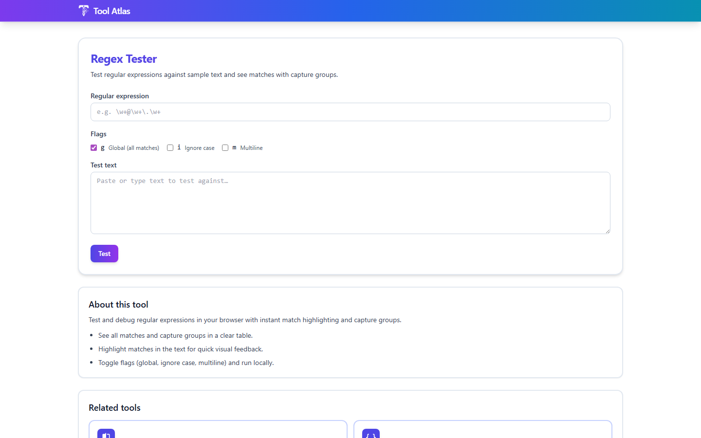 Tool Atlas: Free Online Toolbox gallery image
