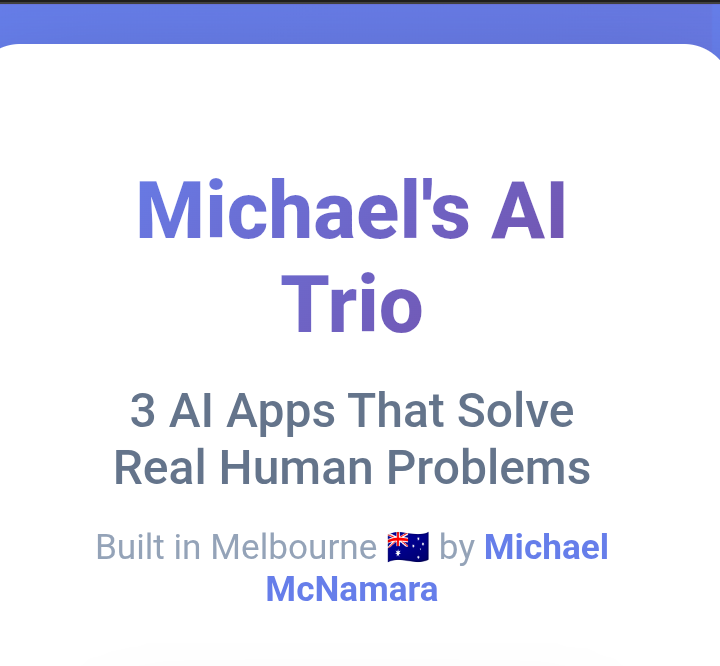 Média Michael's Ai Trio - Résolution des conflits, découverte de recherche et langue des signes Tran 5