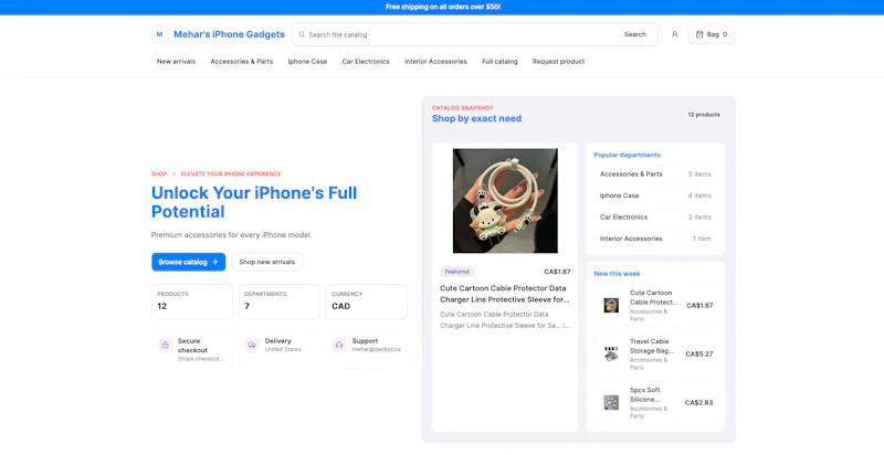 Daybot Storebuilder screenshot 4