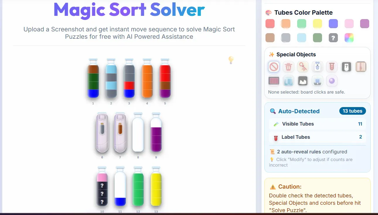 Magic Sort Solver gallery image