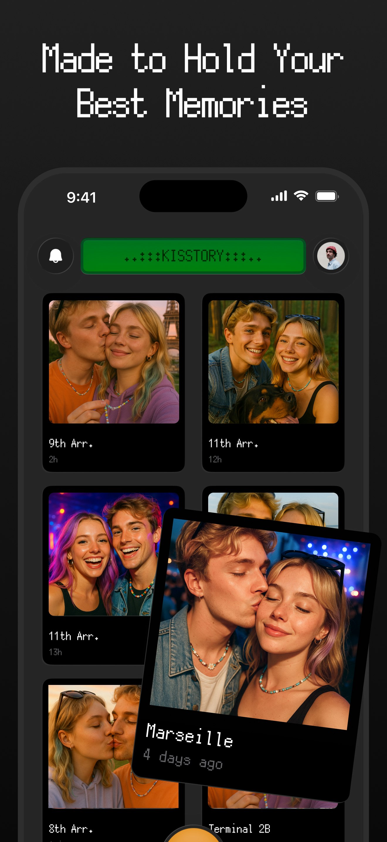 Kisstory - Screenshot 4 showing product features and functionality