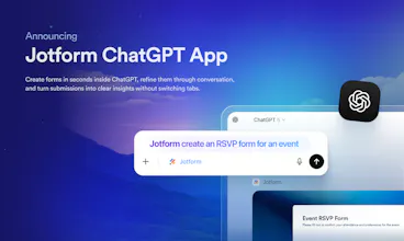 Jotform ChatGPT App gallery image