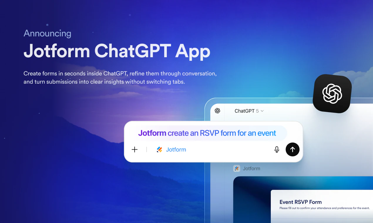 Jotform ChatGPT App screenshot 1
