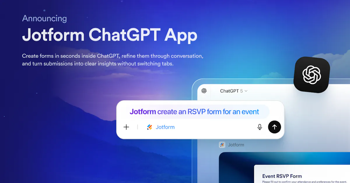 Jotform ChatGPT App