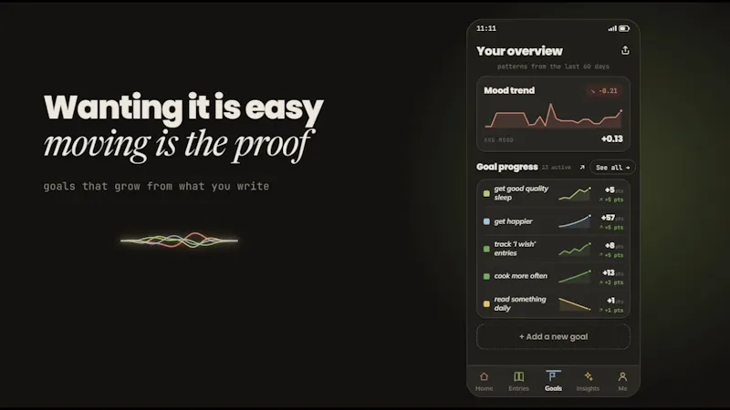 Mirror - AI Habit Tracker & Journal screenshot 1 (video preview)