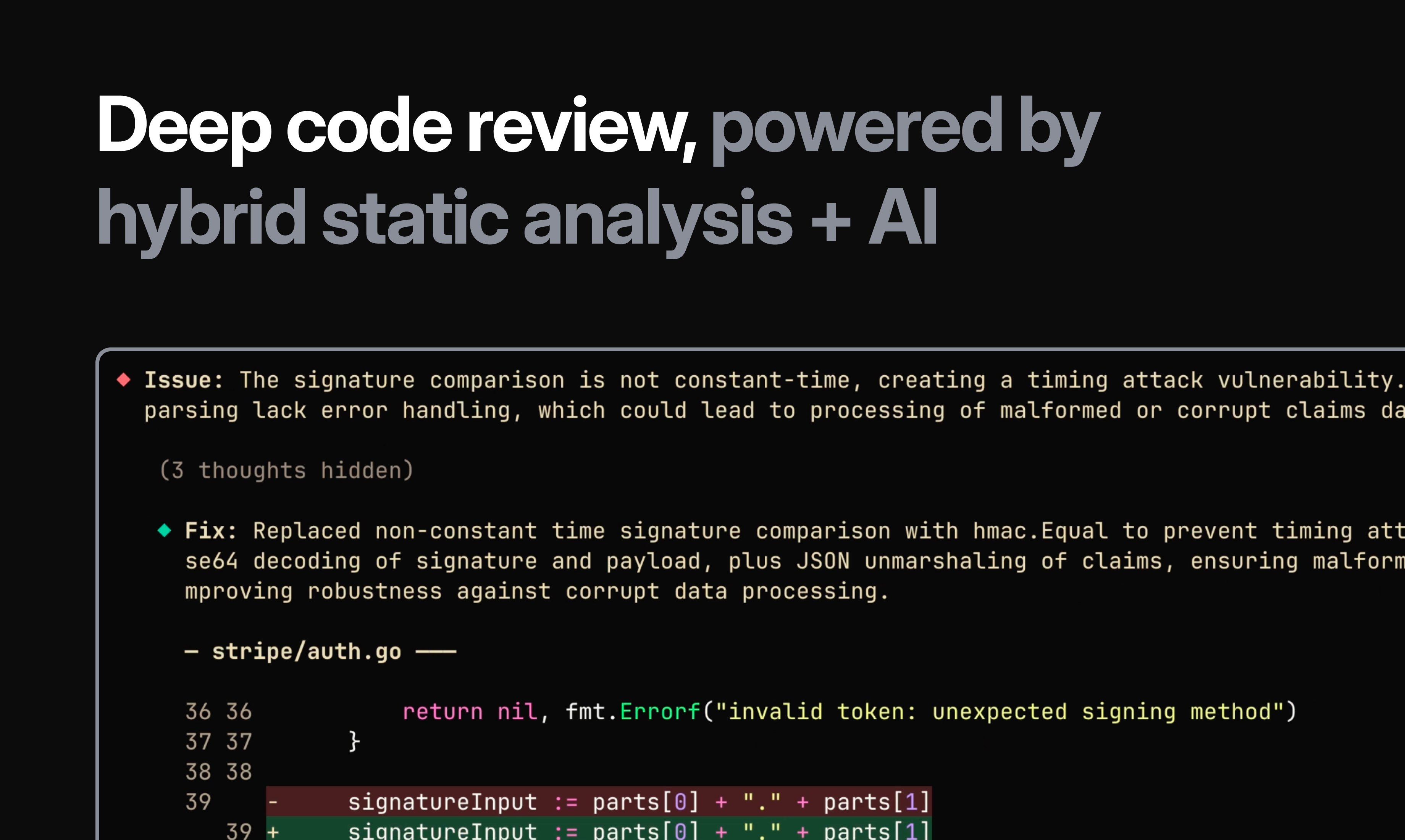 Autofix Bot - Screenshot 2 showing product features and functionality