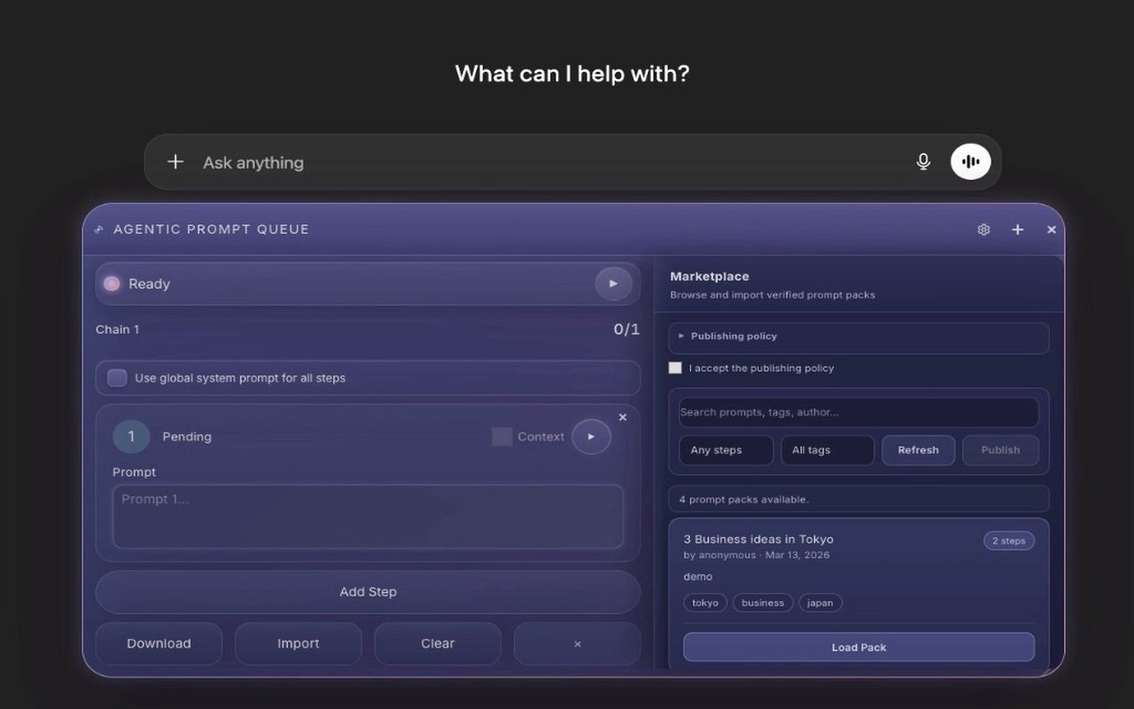 Prompt Workflow Builder gallery image