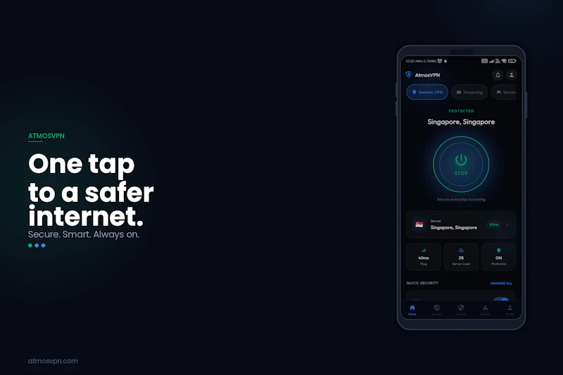 AtmosVPN screenshot 1