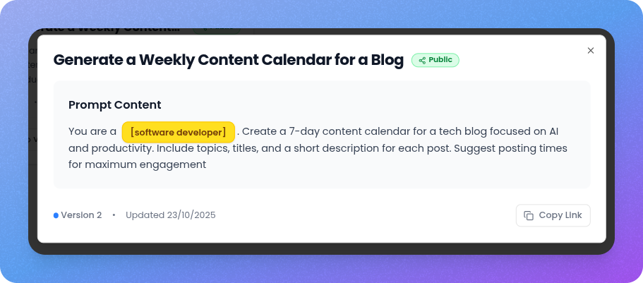 Promtoric gallery image