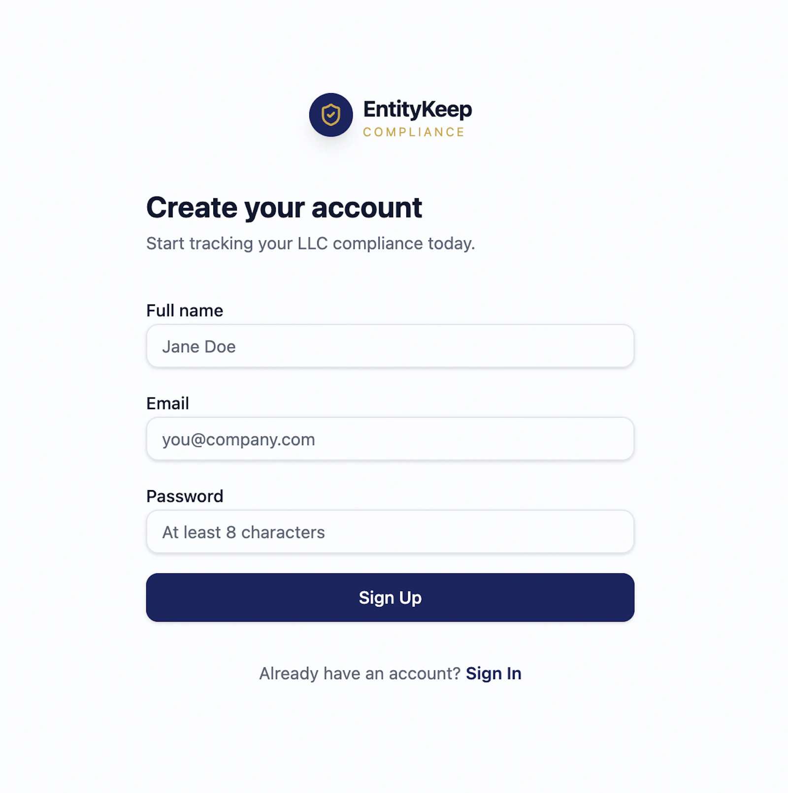 EntityKeep — LLC Compliance Manager screenshot 3