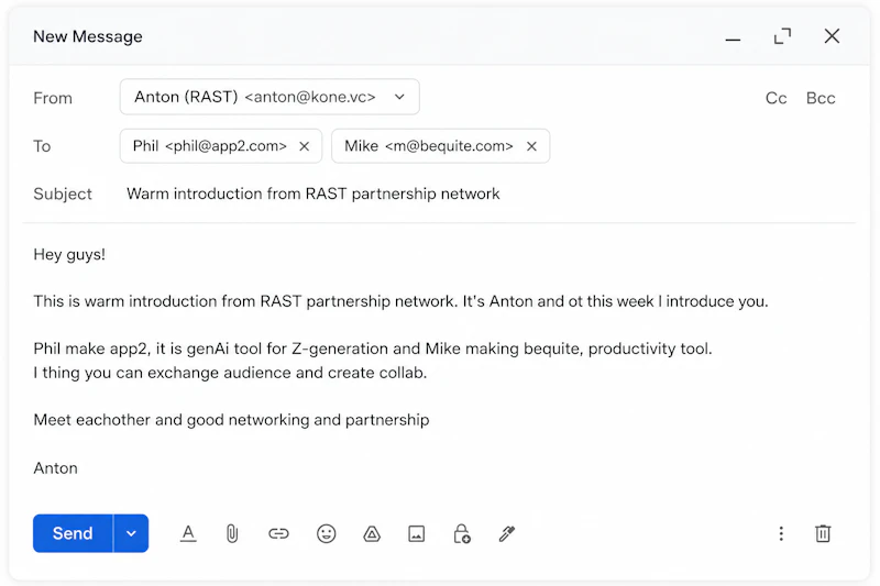 RAST — Partnership Network for AI & SaaS screenshot 2