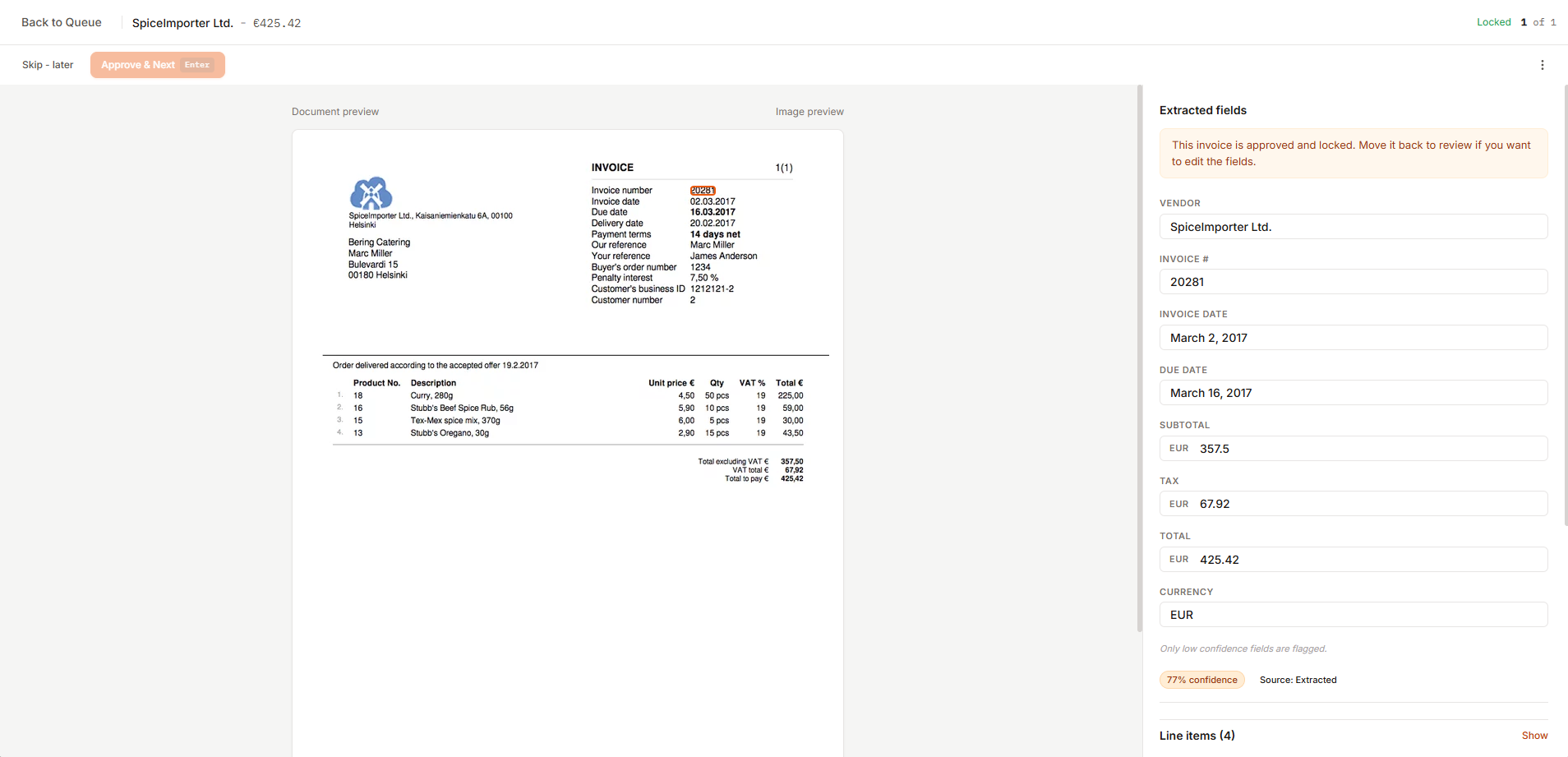 Invoice Tidy gallery image