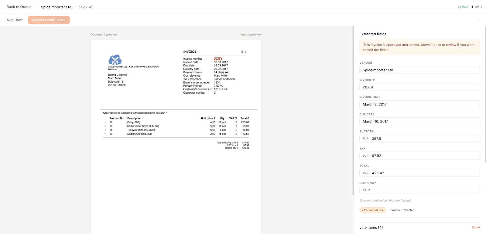 Invoice Tidy screenshot 4