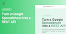 Sheets2API