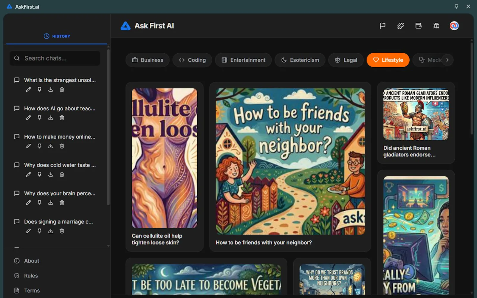 Ask First AI — Join Monetization 2.0 screenshot 1