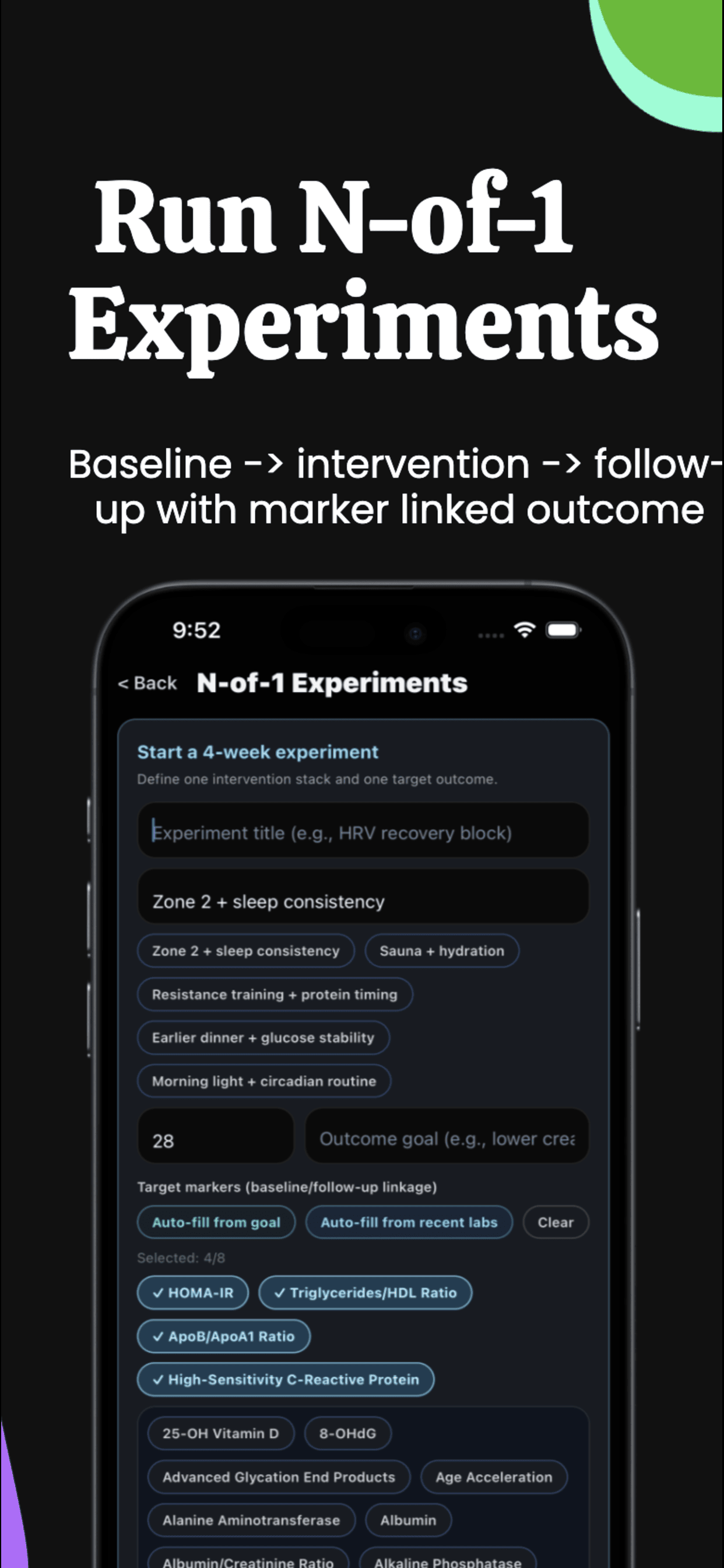 BioTrace: Longevity Tracker gallery image