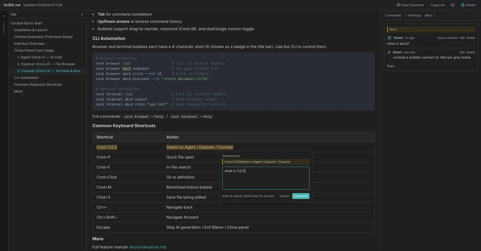 Cockpit screenshot 5