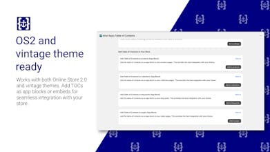 Shopify Table of Contents gallery image