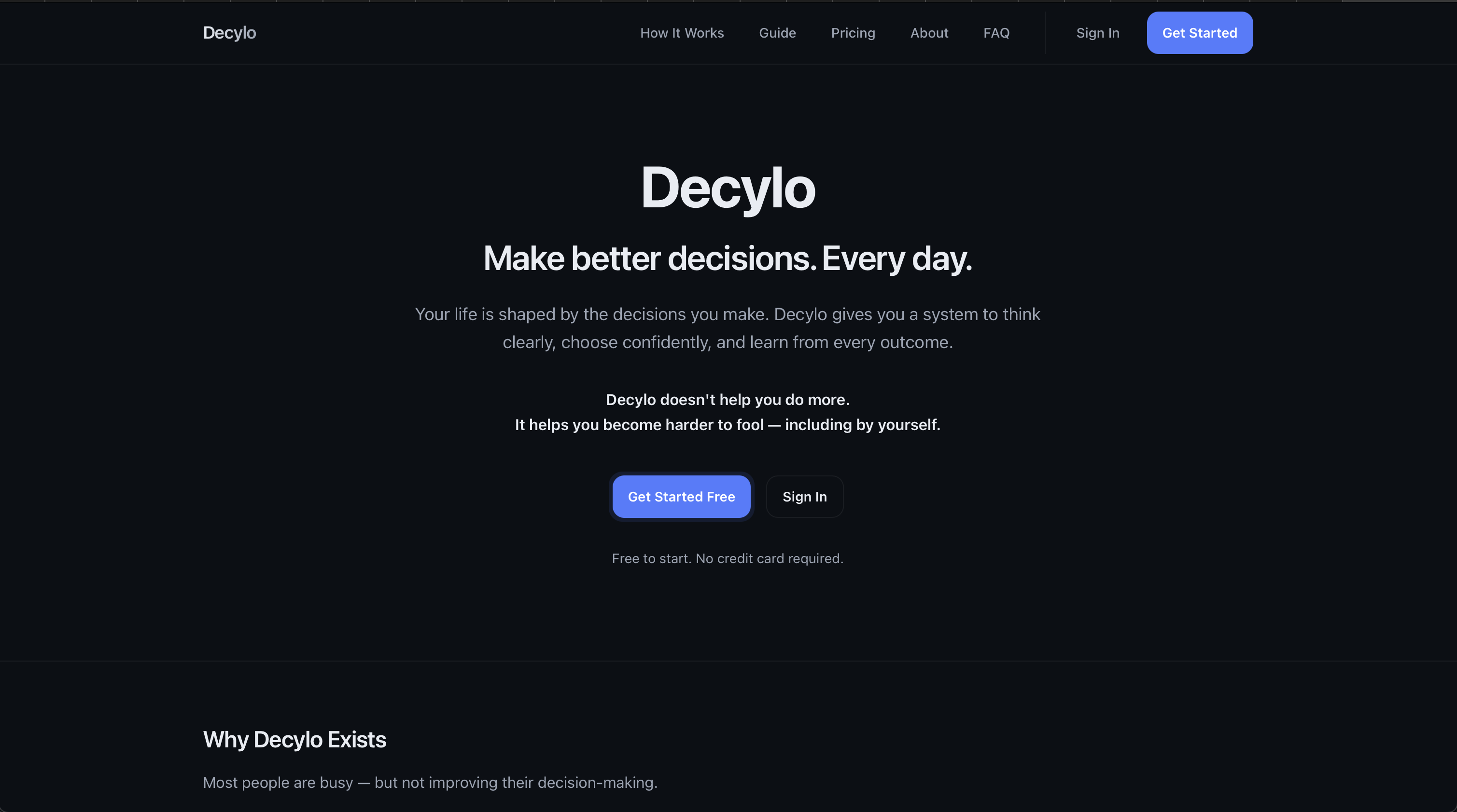 Decylo — Make Better Decisions Every Day gallery image