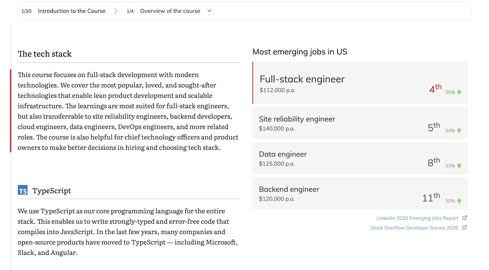 Modern Fullstack gallery image