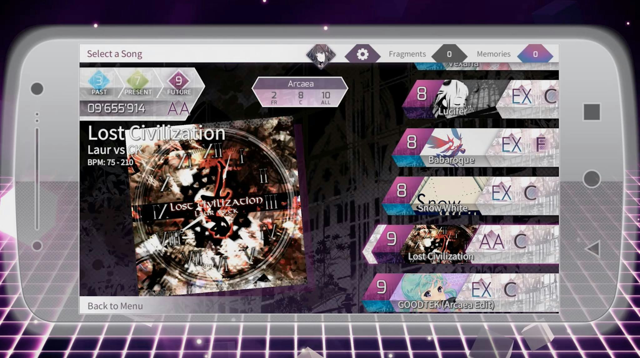 Arcaea gallery image