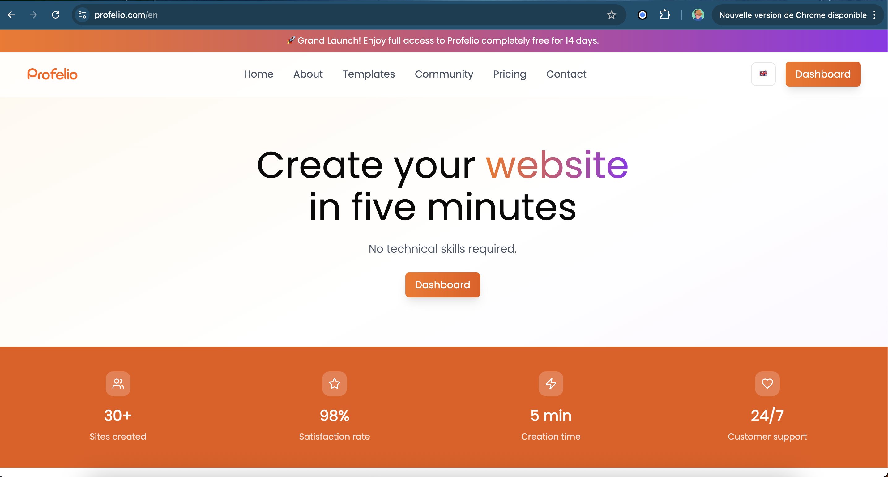 Profelio - Main product screenshot demonstrating key features and user interface