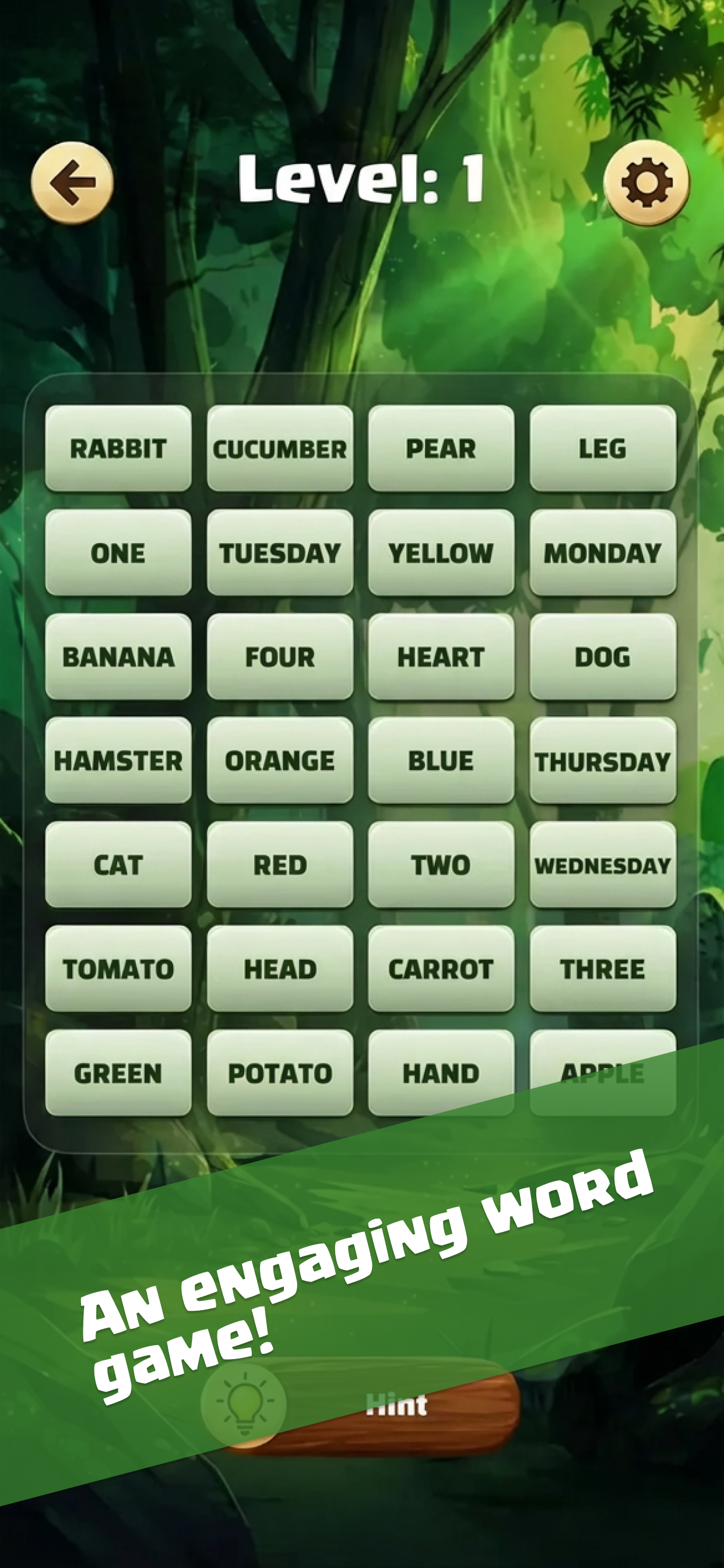 Link Words Puzzles - Screenshot 2 showing product features and functionality