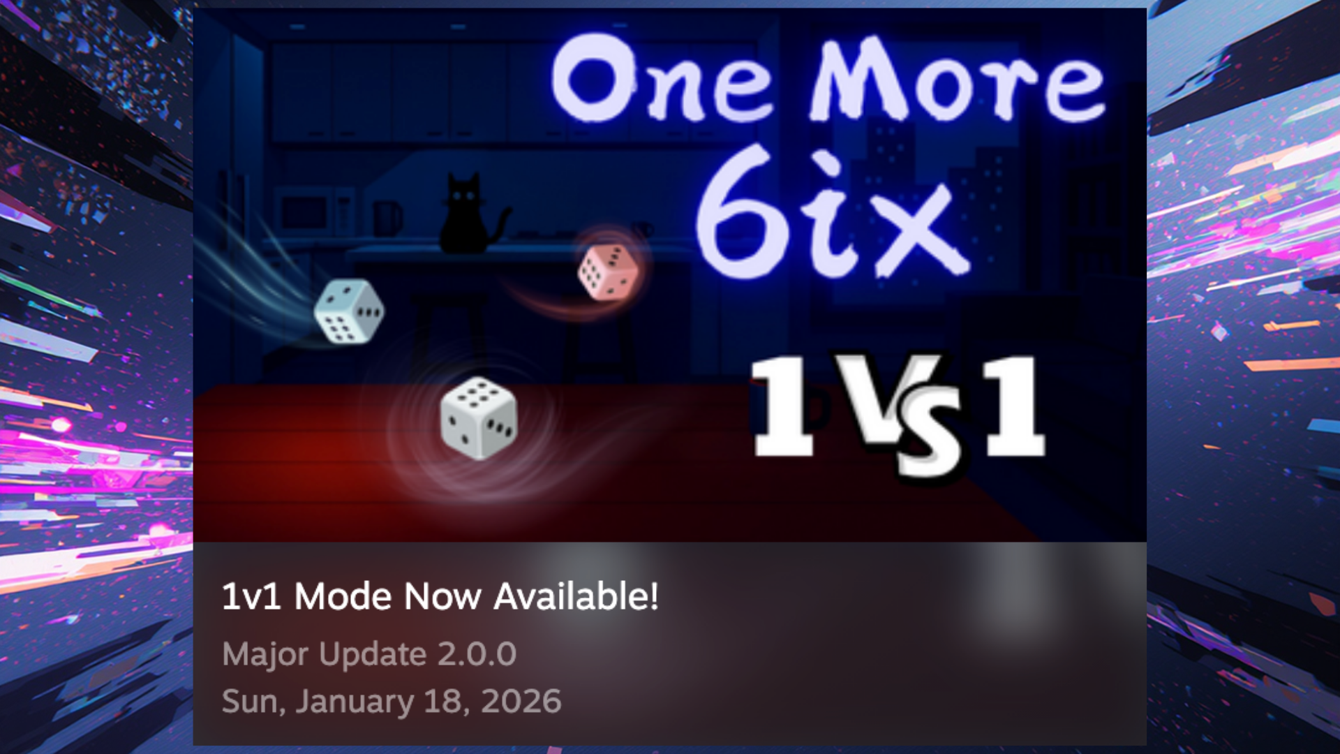 One More 6ix - 1v1 Mode is now live! - Screenshot 3 showing product features and functionality