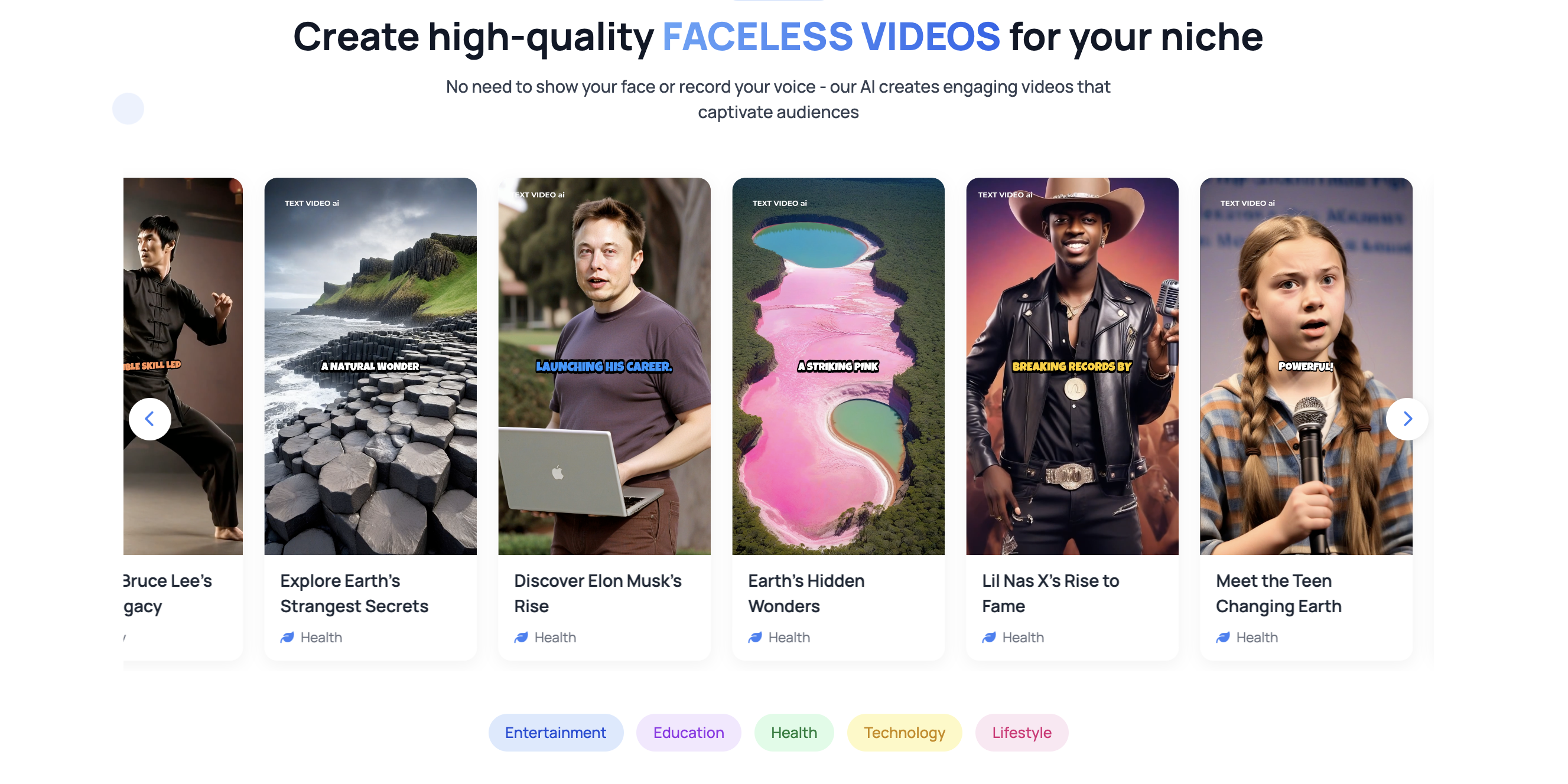 TEXT VIDEO ai gallery image