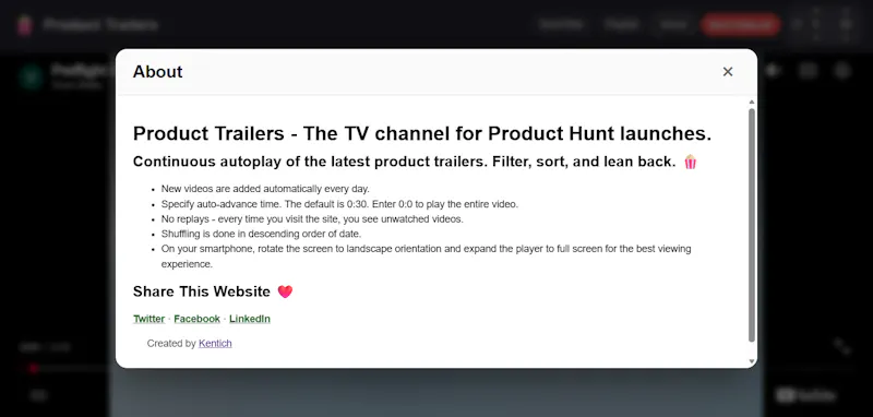 Product Trailers screenshot 4